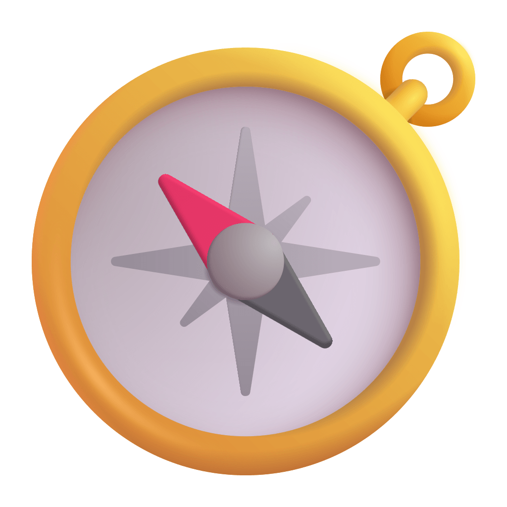 Microsoft Fluentui Emoji 3d Compass 3d.1024