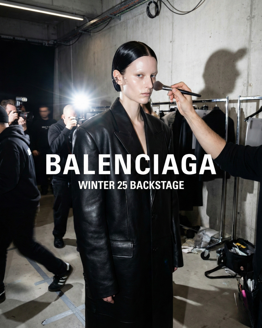 Backstage Fashion Week