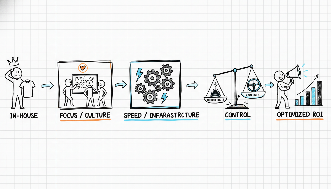 DTC Marketing In-House vs Agency: The Real Question Nobody Answers Honestly