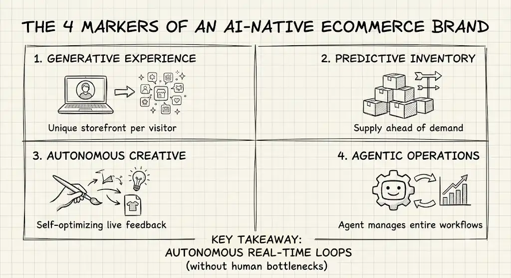 4 Markers of an AI-Native Ecommerce Brand