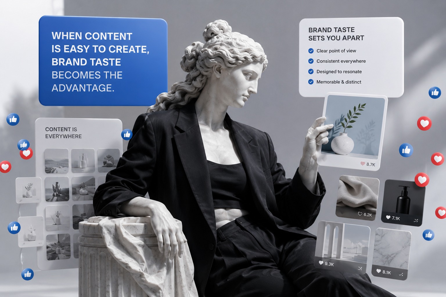 When Content Is Easy to Create, Brand Taste Becomes the Advantage