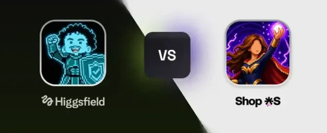 Monica ShopOS AI Creative Director vs Higgsfield