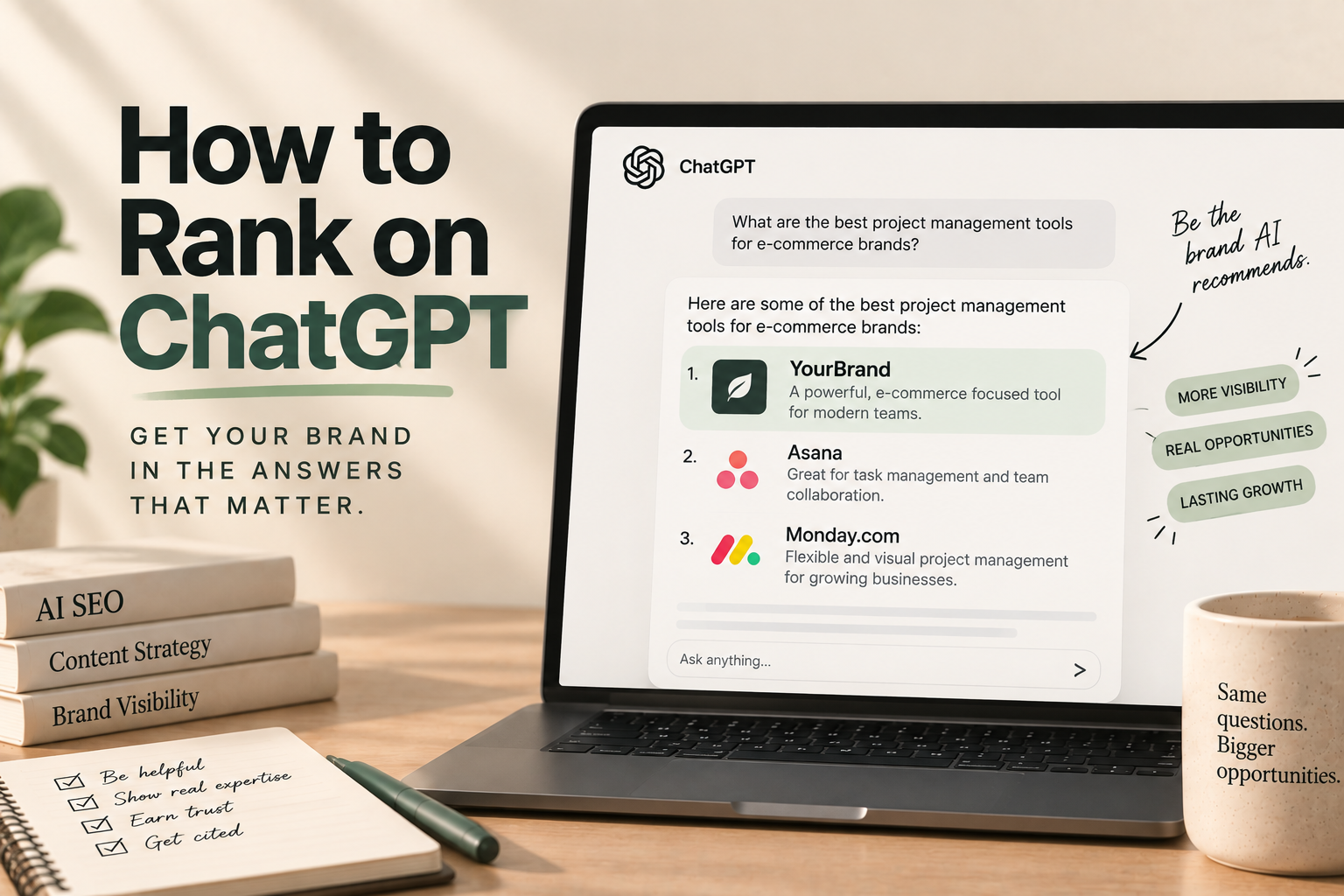 how to rank on ChatGPT how to rank on ChatGPT