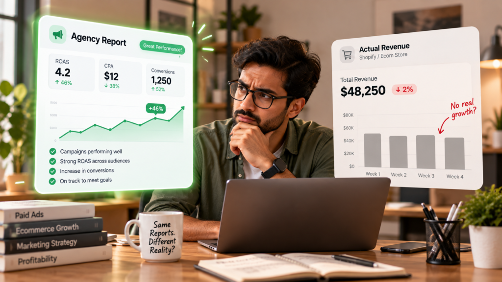 Agency Reports vs Actual Revenue